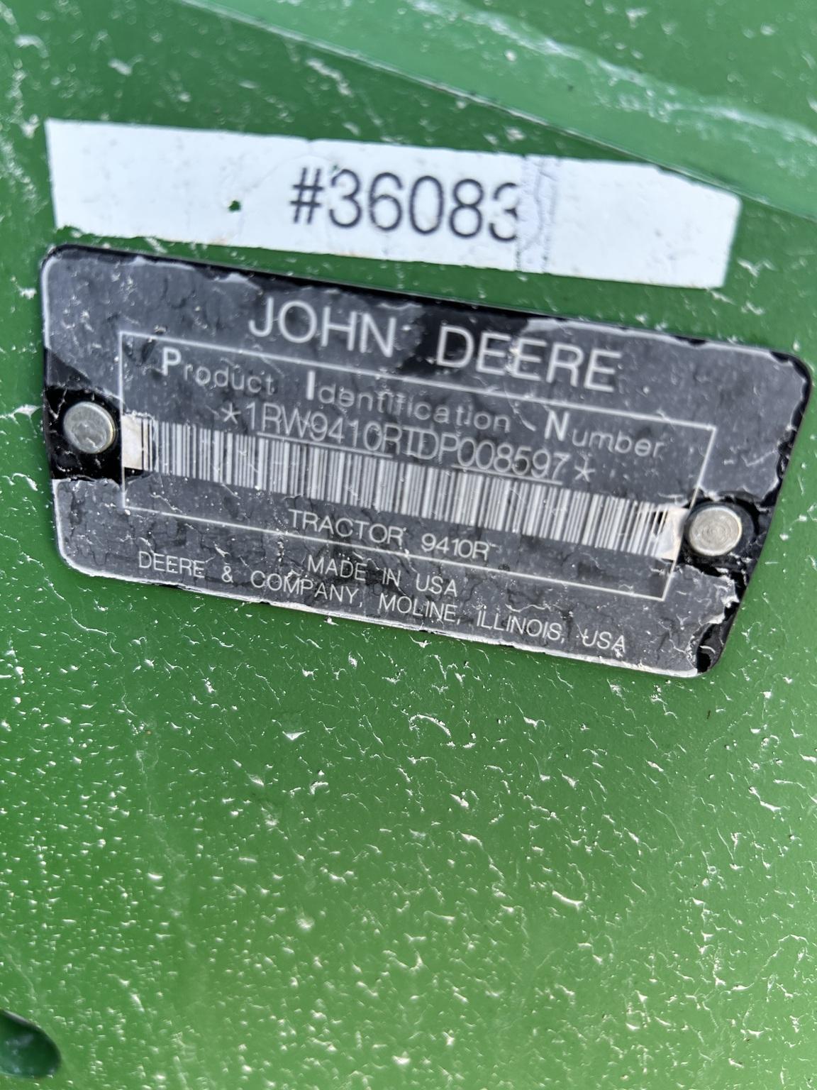 2013 John Deere 9410R