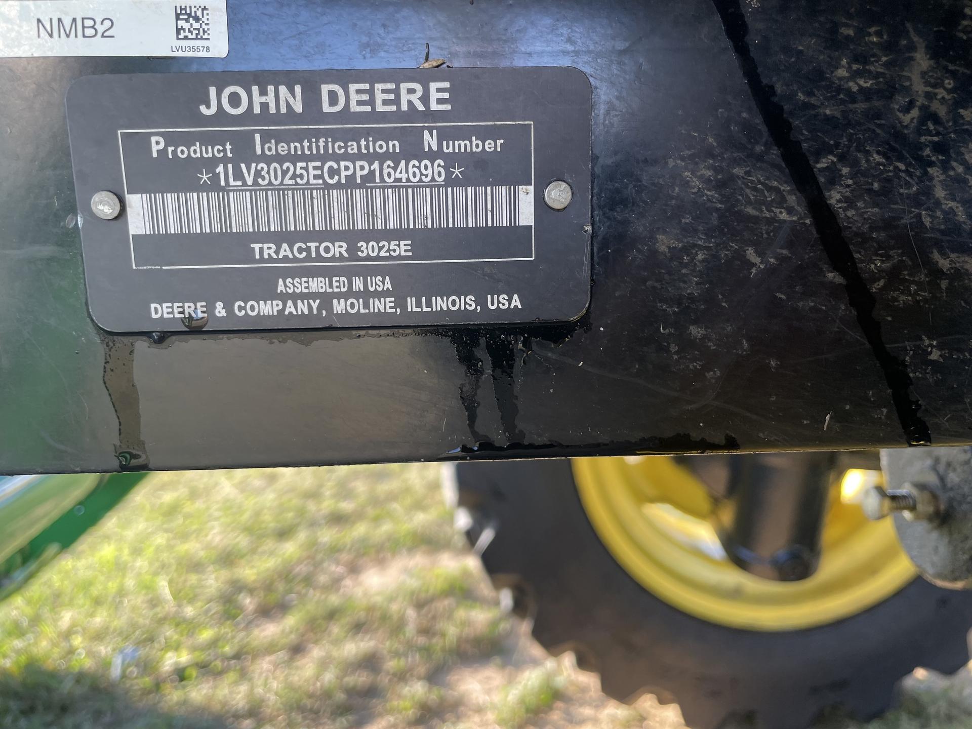 2023 John Deere 3025E