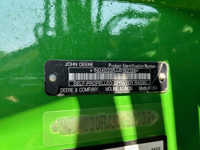 2019 John Deere R4030 Image