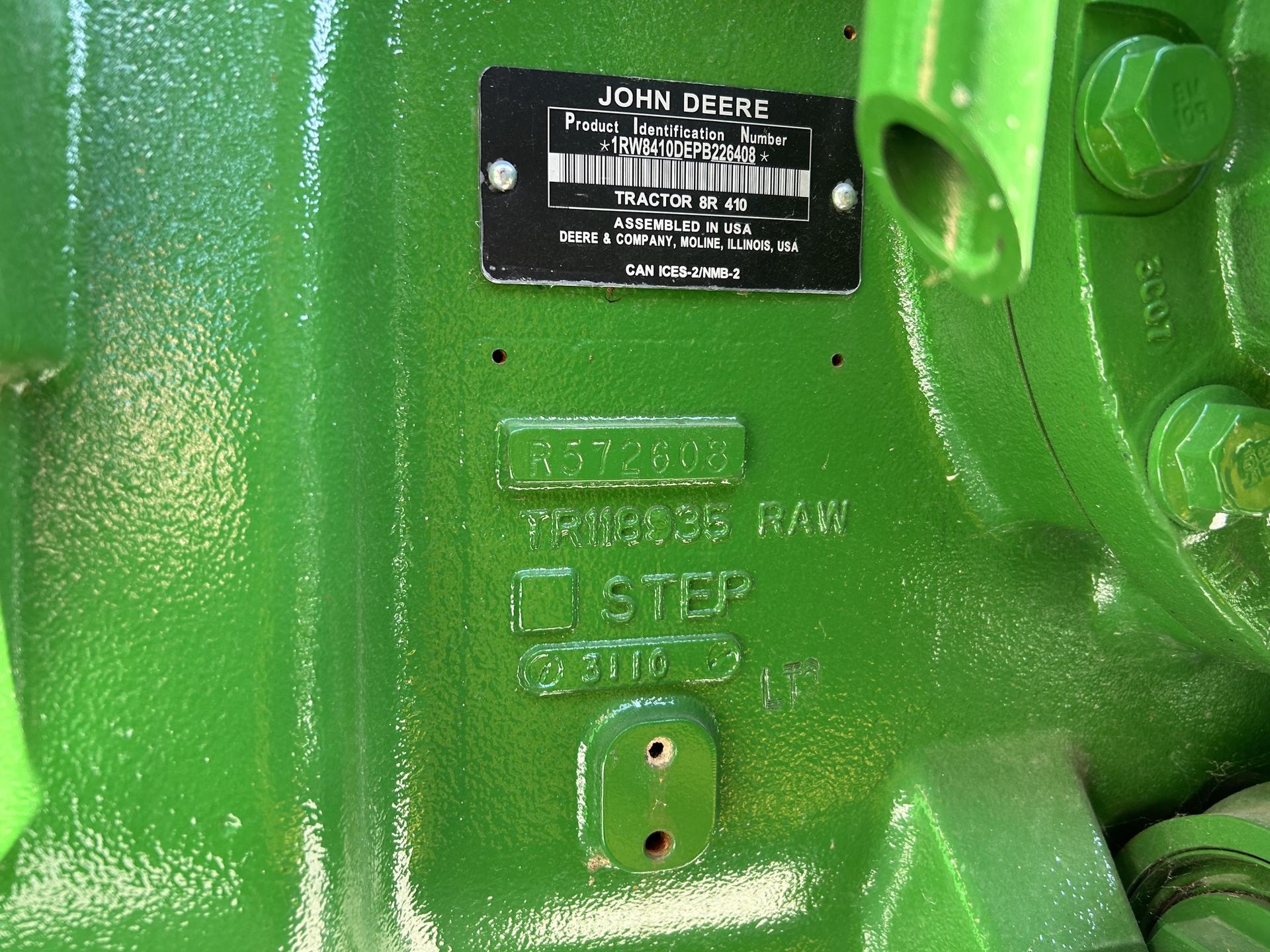 2023 John Deere 8R 410