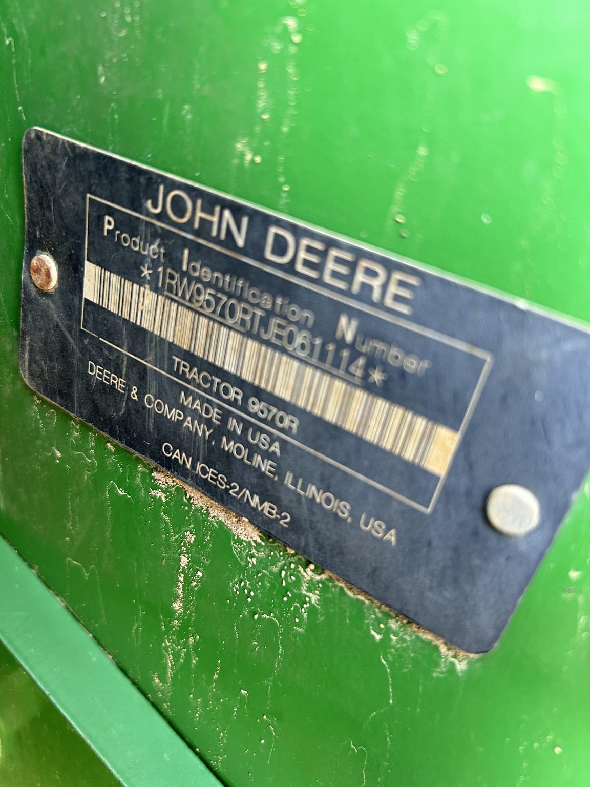 2018 John Deere 9570R Image