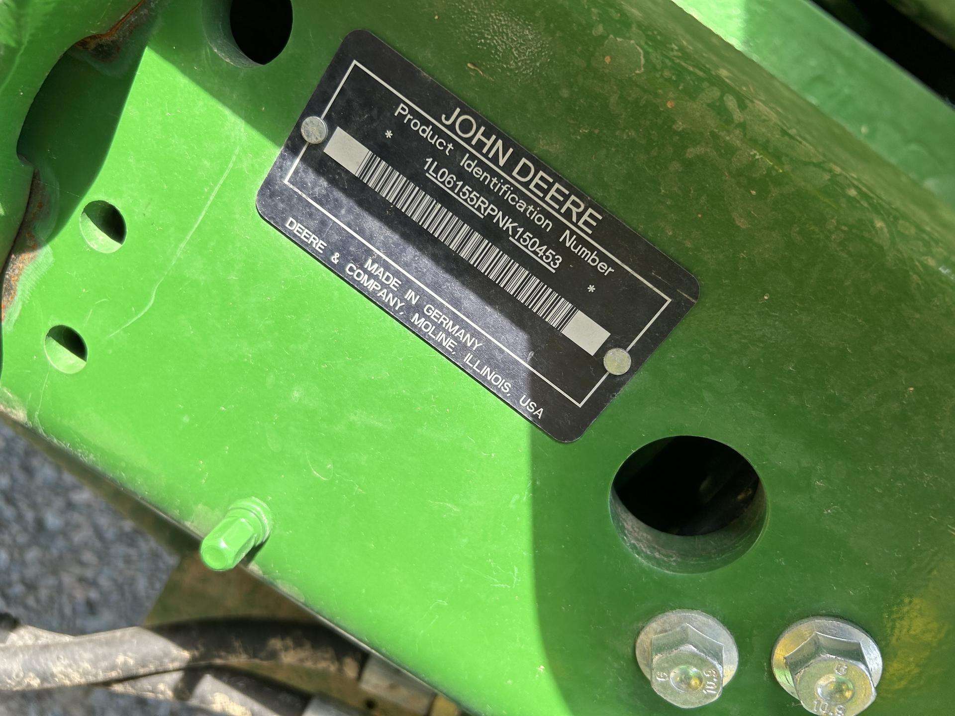 2022 John Deere 6R 155