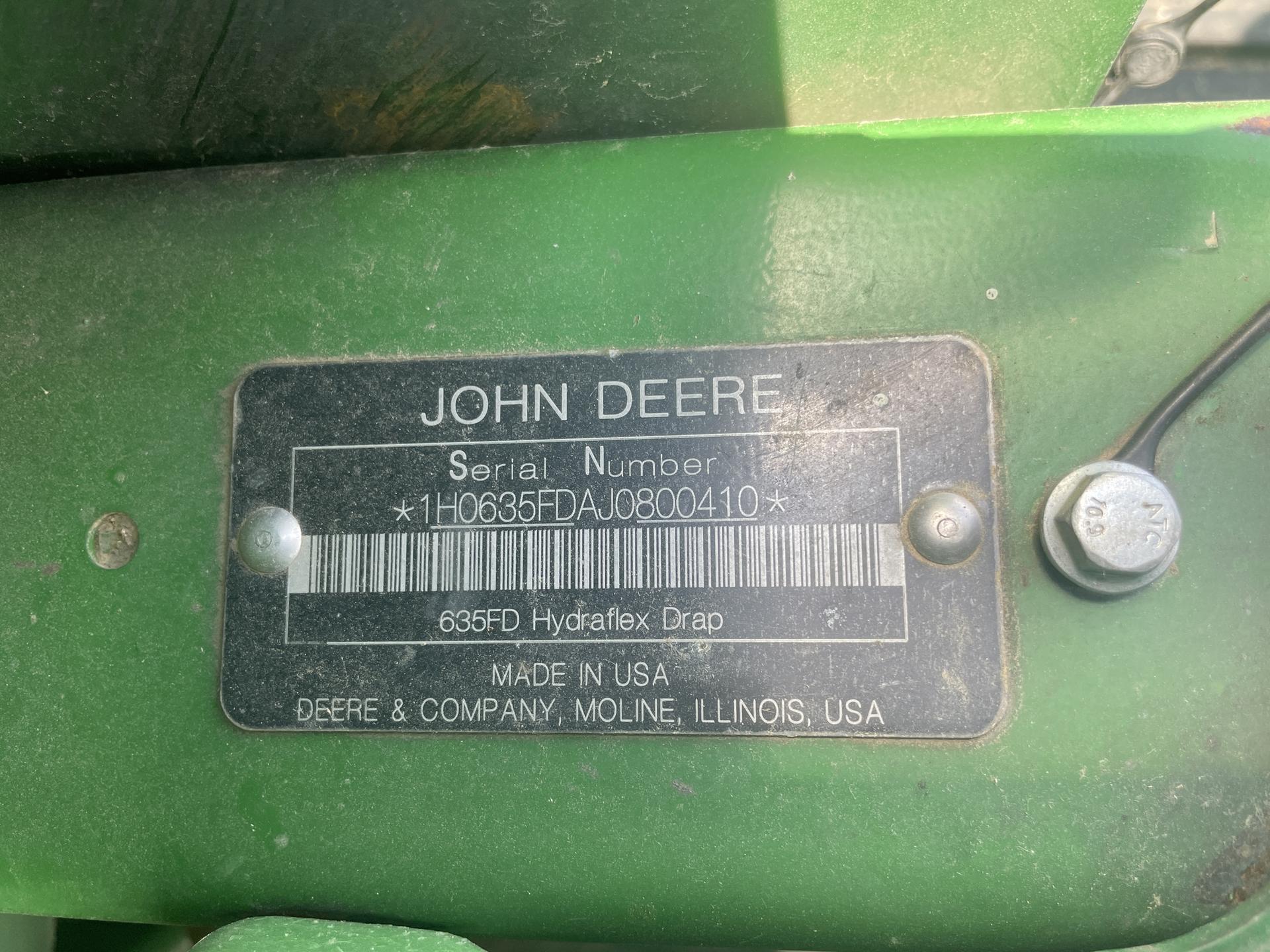 2018 John Deere 635FD