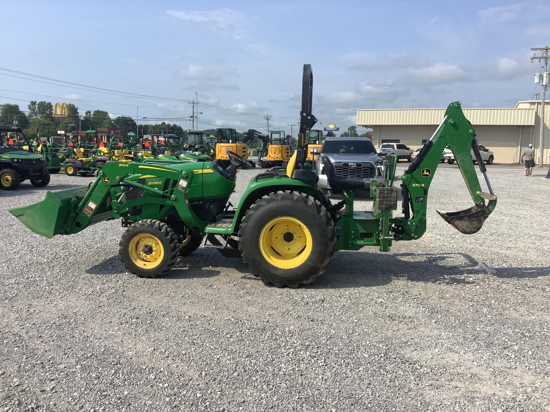 2023 John Deere 3038E W/LOADER & BACKHOE