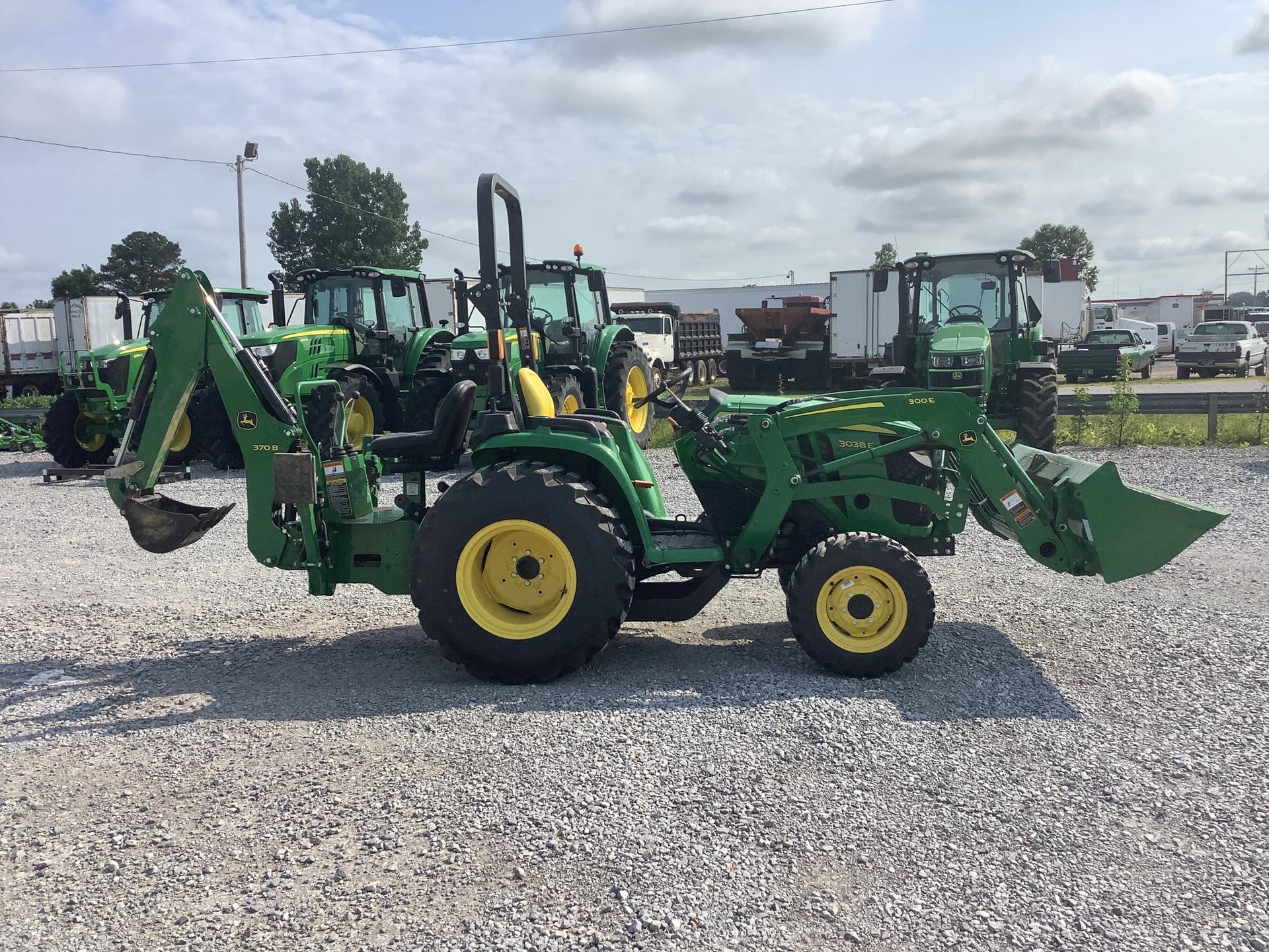 2023 John Deere 3038E W/LOADER & BACKHOE