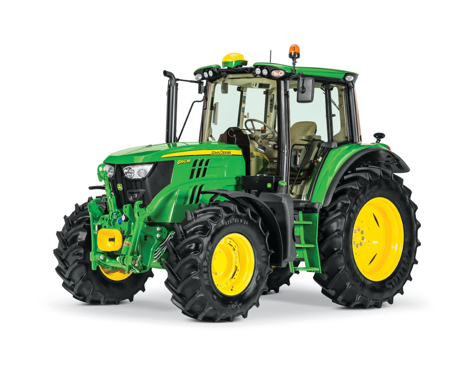 John Deere 640M tractor